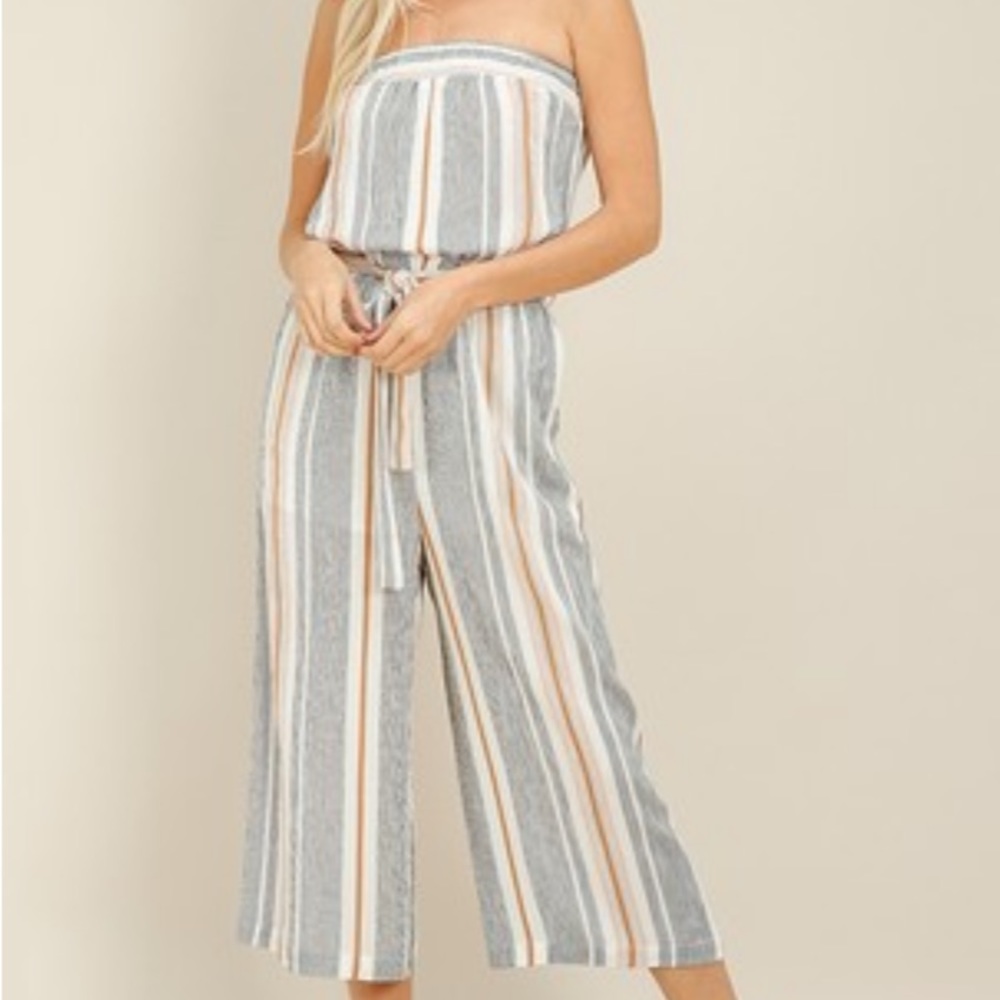 Cropped Romper